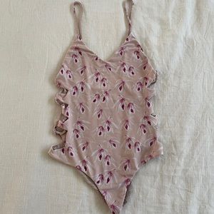 Acacia Island Orchid One piece bikini